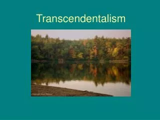 Transcendentalism