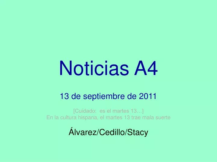 noticias a4