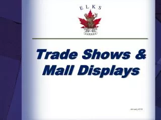 Trade Shows &amp; Mall Displays