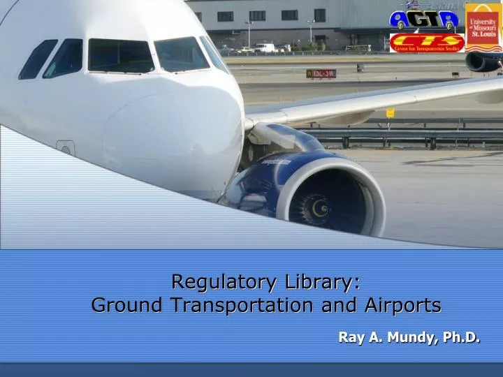 regulatory library ground transportation and airports