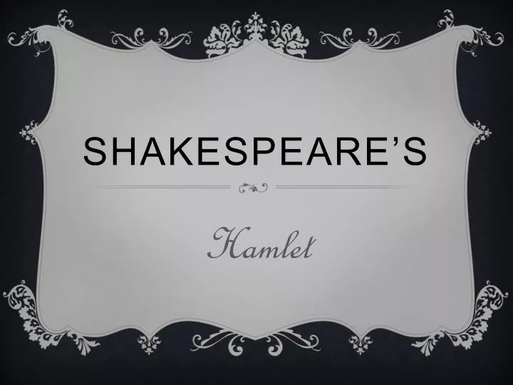 shakespeare s