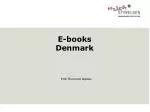 E-books Denmark - slide 1