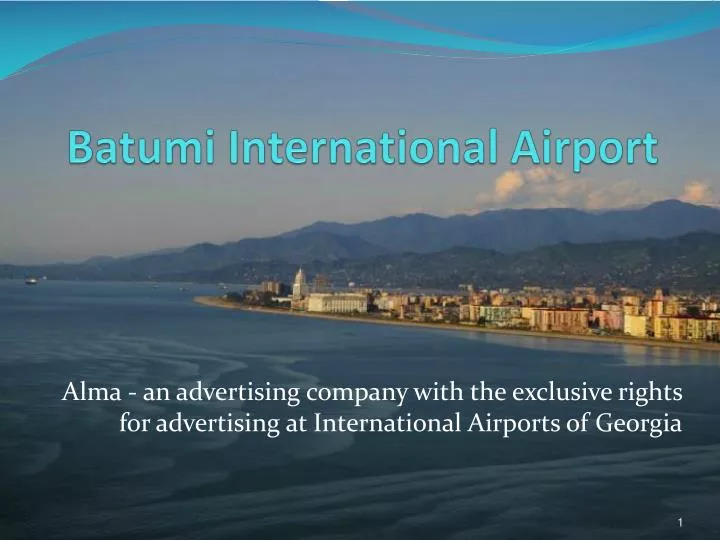 batumi international airport