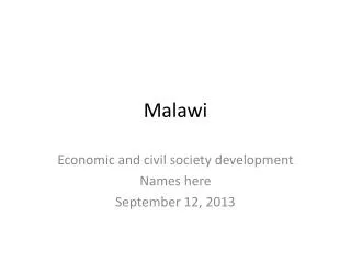 Malawi