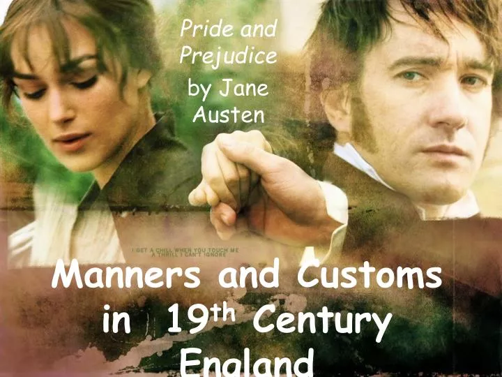 manners and customs in 19 th century england