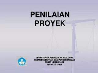 penilaian proyek