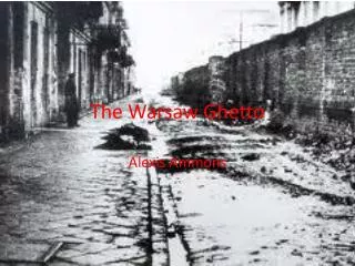 The Warsaw Ghetto