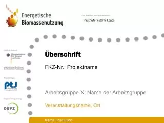 berschrift