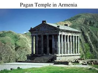 Pagan Temple in Armenia