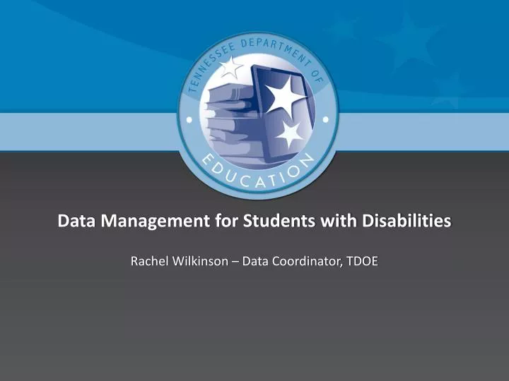 data management for students with disabilities