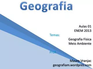 geografia