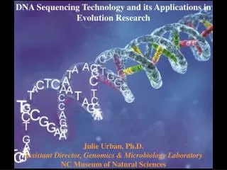 DNA Sequencing Technology and its Applications in Evolution Research