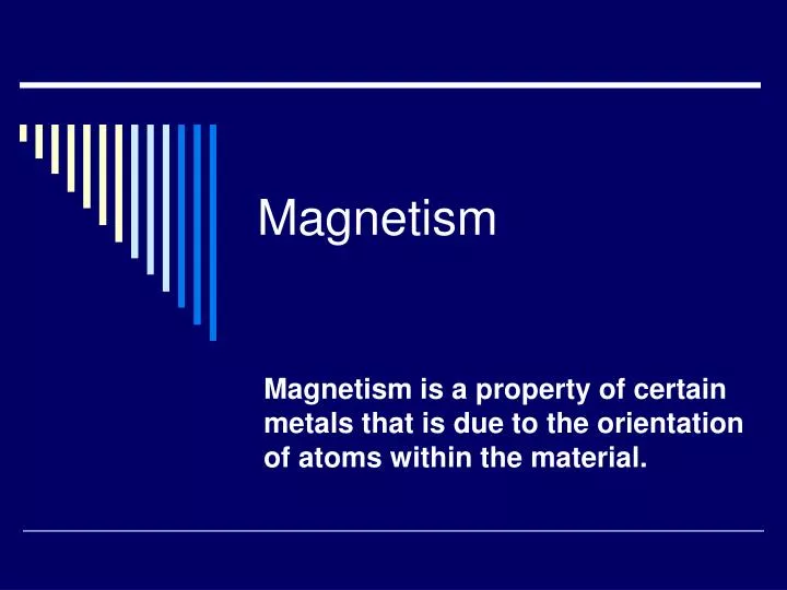 magnetism