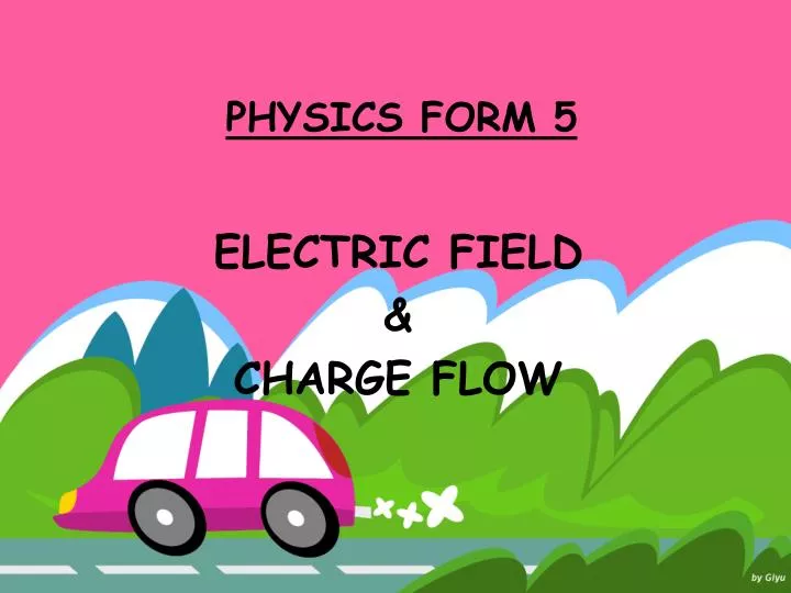 electric field charge flow