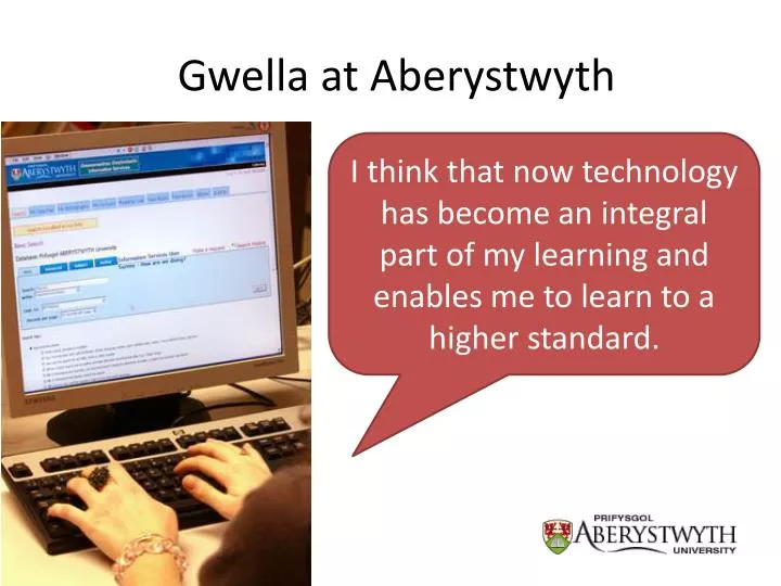 gwella at aberystwyth