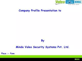 Company Profile Presentation to