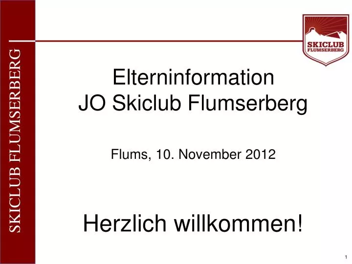 elterninformation jo skiclub flumserberg