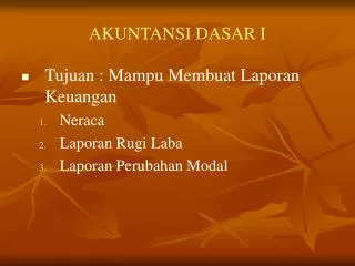 PPT - PERSAMAAN DASAR AKUNTANSI PowerPoint Presentation, Free Download ...