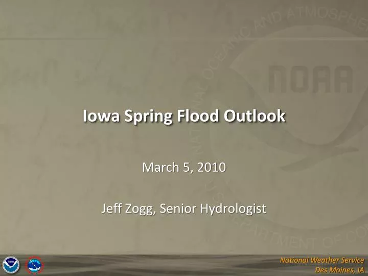 iowa spring flood outlook