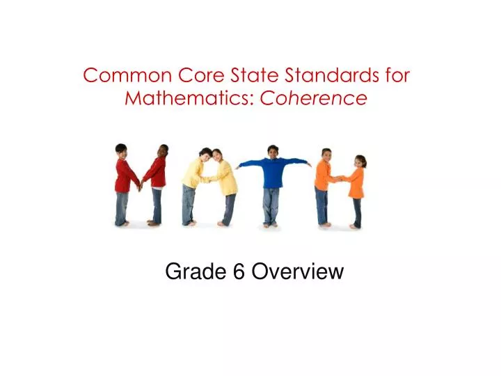 common core state standards for mathematics coherence