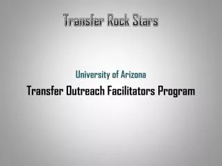 Transfer Rock Stars