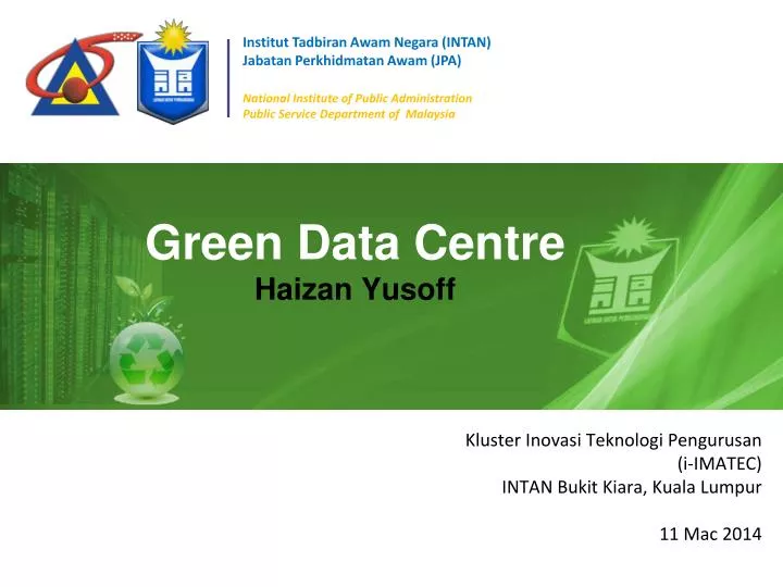 green data centre haizan yusoff