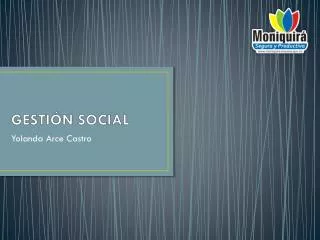 gesti n social