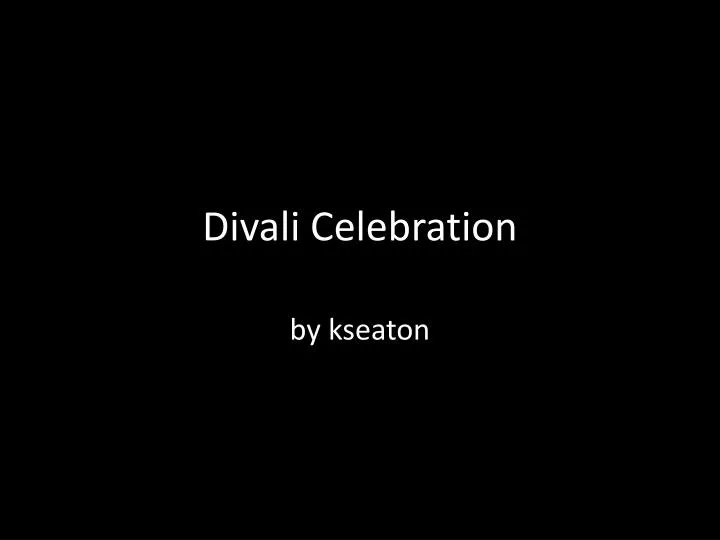 divali celebration