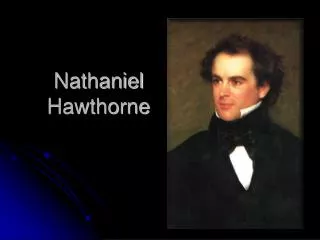 Nathaniel Hawthorne