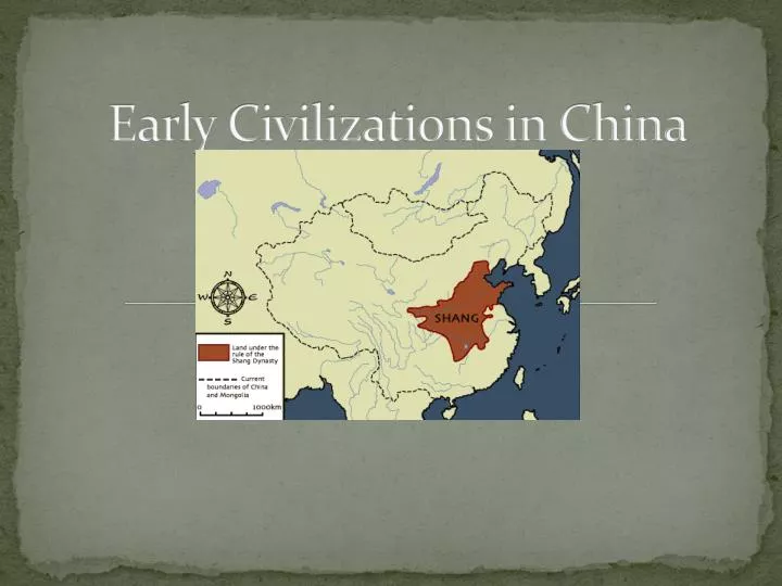 early civilizations in china