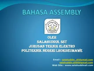 bahasa assembly