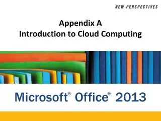 Appendix A Introduction to Cloud Computing
