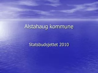 alstahaug kommune