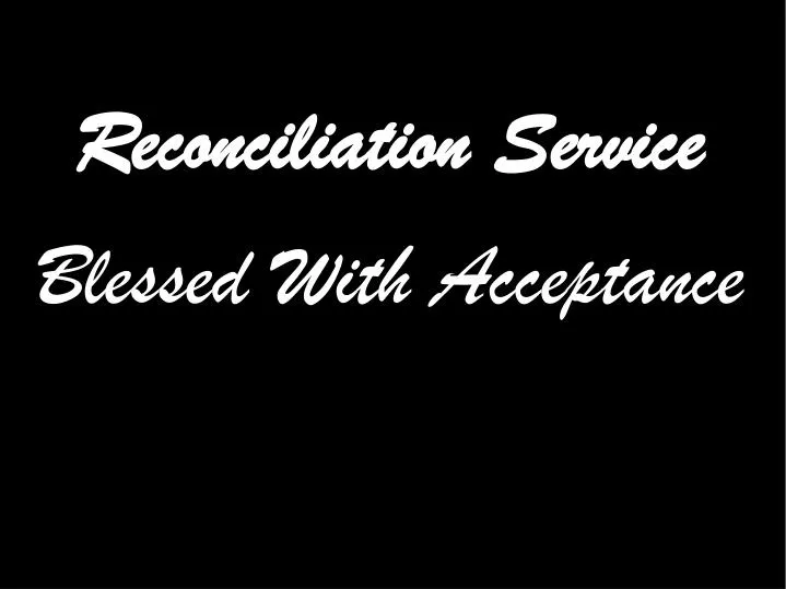 reconciliation service