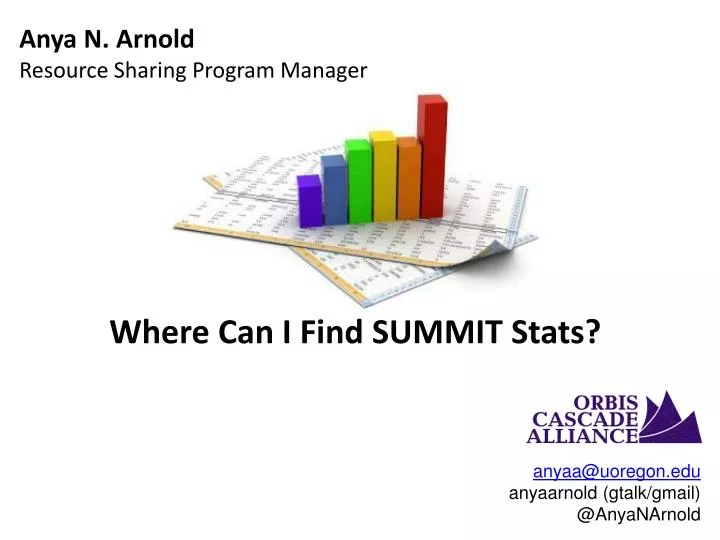 anya n arnold resource sharing program manager