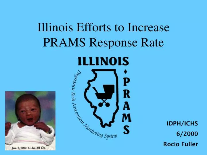 illinois efforts to increase prams response rate
