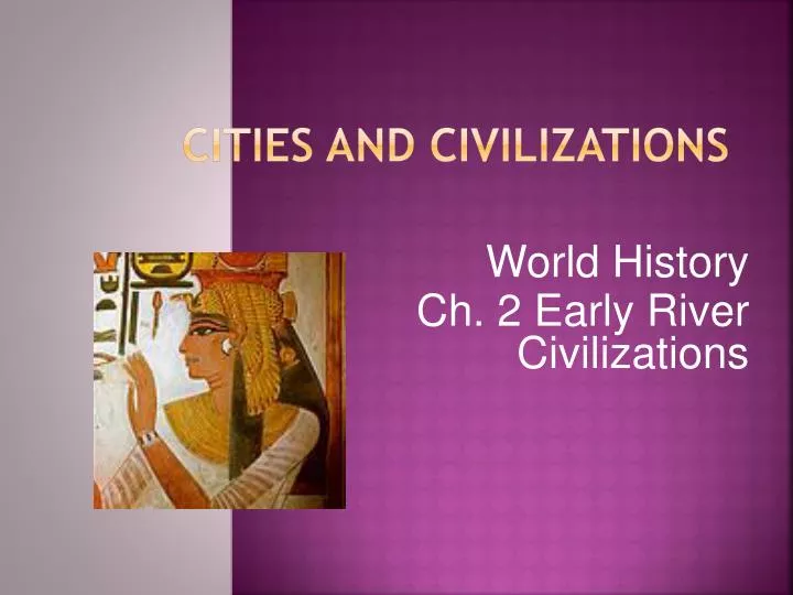 cities and civilizations