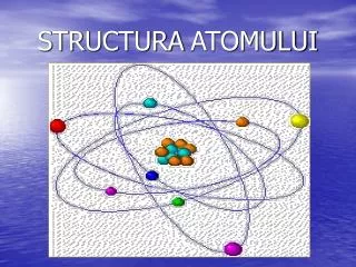 structura atomului