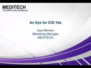 An Eye for ICD-10s