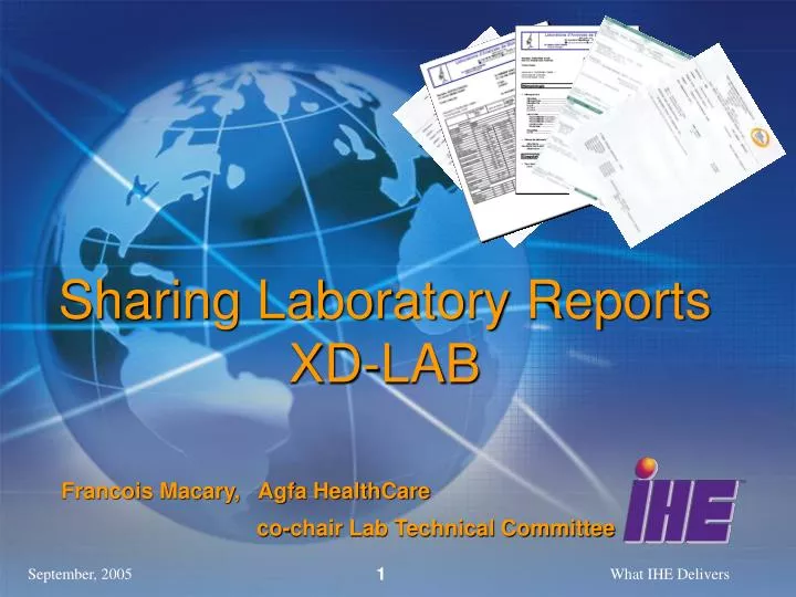 sharing laboratory reports xd lab