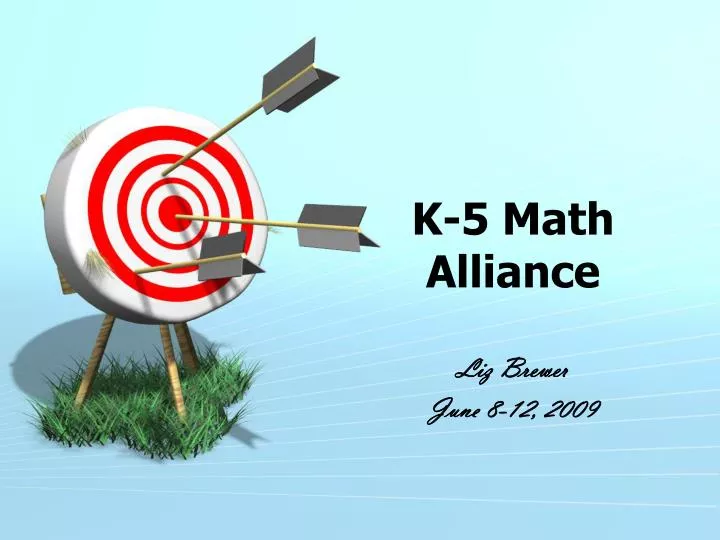 k 5 math alliance