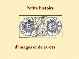 petite histoire
