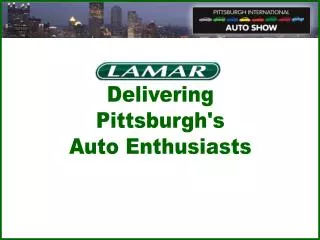 Delivering Pittsburgh's Auto Enthusiasts