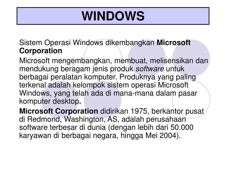 windows