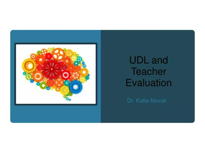 udl and teacher evaluation