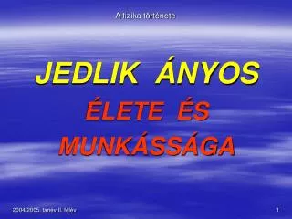 a fizika t rt nete