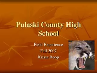 Pulaski County High School