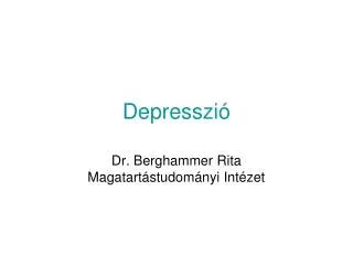 depresszi
