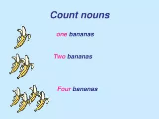 Count nouns