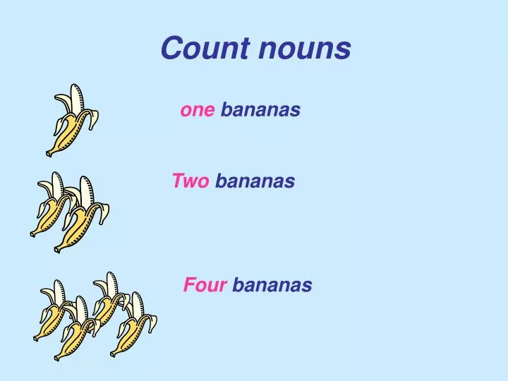 count nouns